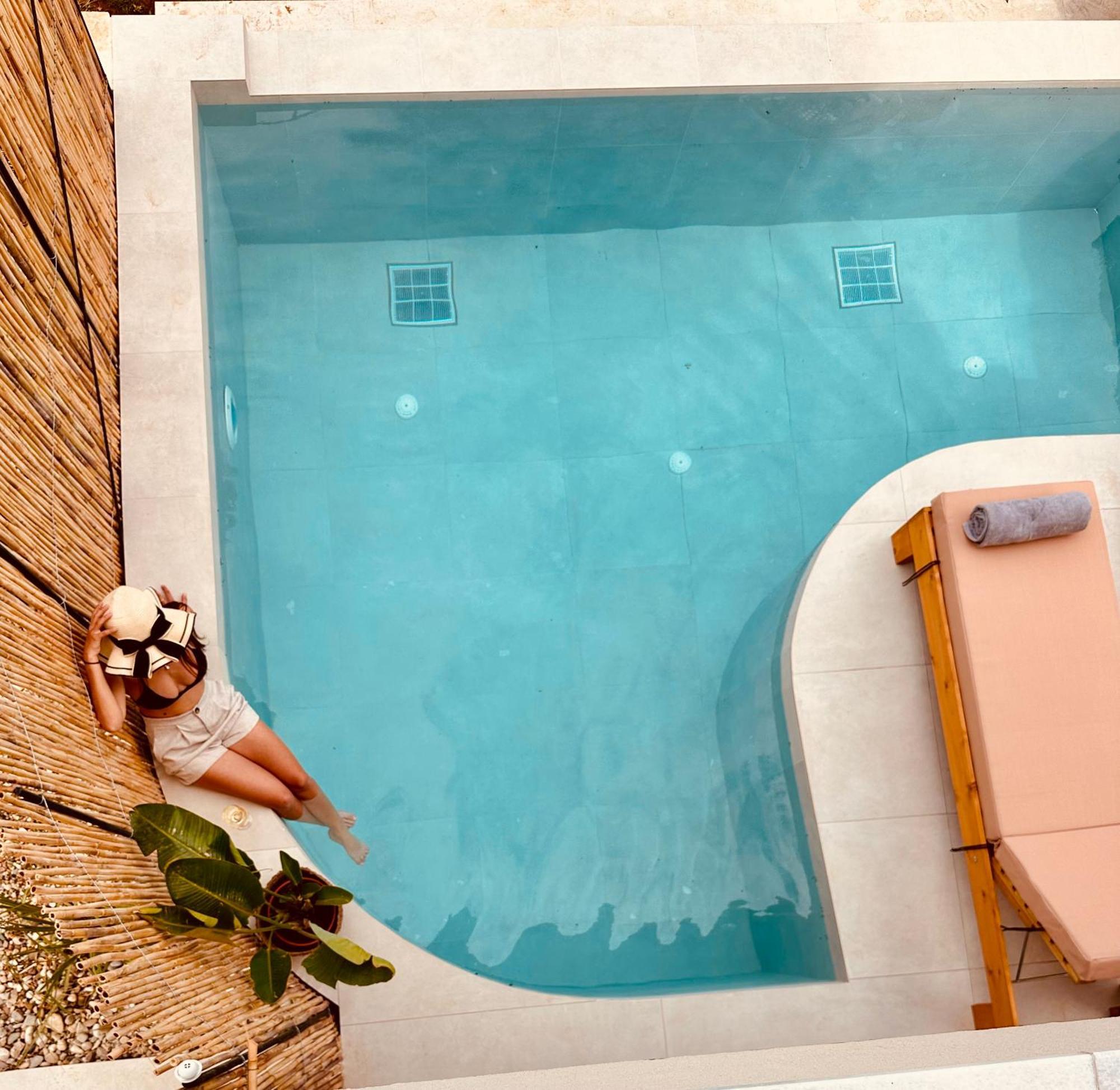 Amo Golden Suites Chrysi Ammoudia Bagian luar foto